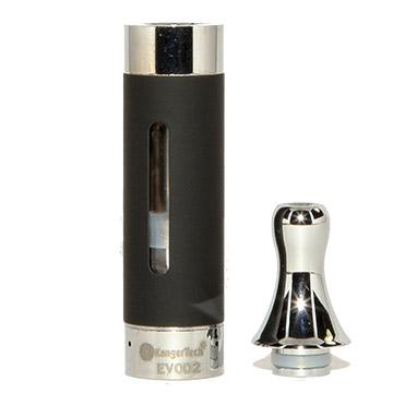 Clearomiseur kangertech eVod2 noir avec drop-tip separé