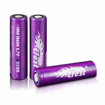 Accumulateur Efest IMR18650 - 3500 mAh - 20 A