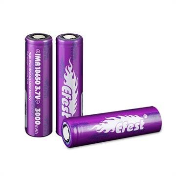 Batterie pour mod-box Efest IMR18650 - 3000mAh - 35A