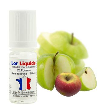 e-liquide Lorliquide Pomme arôme fruité