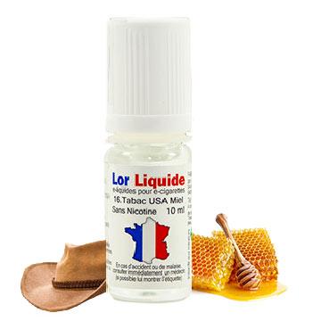 e-liquide Lorliquide Tabac USA Miel