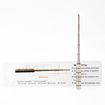 Tige micro coil graduée pour la confection de résistances pour e-cigarette