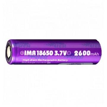 Accu 18650 Efest 2600mAh, idéal pour de grosses puissances