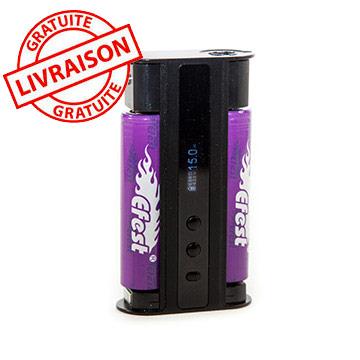 Eleaf iStick 100W TC contient 2 accumulateurs pour une grande autonomie