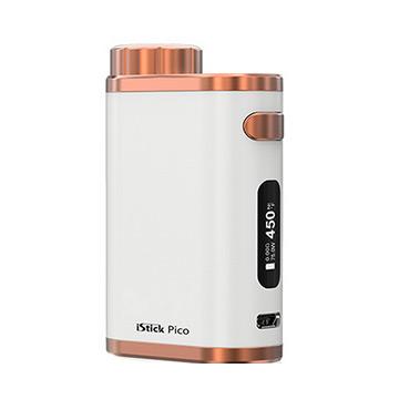 Batterie ModBox Eleaf Pico Blanche et Bronze