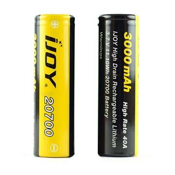 Accumulateur iJoy 20700 Lithium-Nickel jusqu'à 85A de décharge : grosse puissance