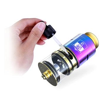 Remplissage par le haut de votre dripper Combo RDTA 2