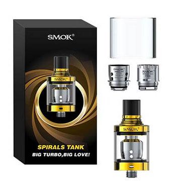 Contenu du kit du clearomiseur Spirals de chez Smoktech