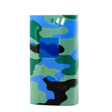 Housse de protection silicone camouflage bleu pour Alien 220W TC