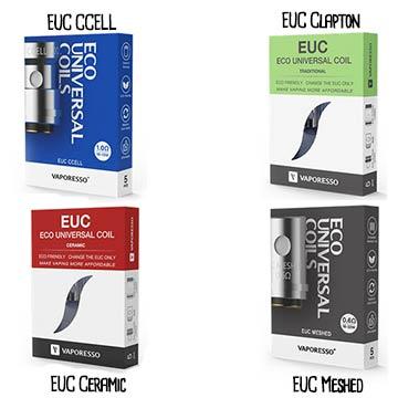 Résistances Vaporesso EUC pour Veco et Veco Plus.