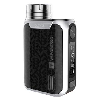 Mod box Vaporesso Swag 80W TC coloris acier