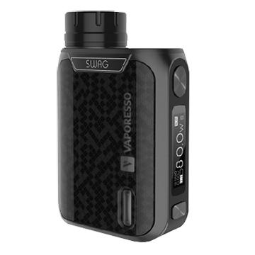 Mod box Vaporesso Swag 80W TC procédé IML noire