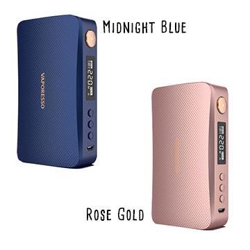 Box Vaporesso Gen-S rose gold et midnight blue