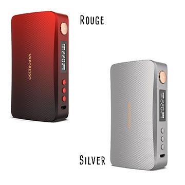 Box Vaporesso Gen 220W rouge ou silver