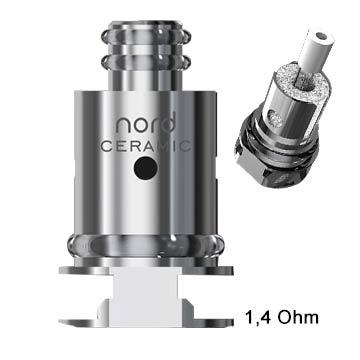 Résistances Smoktech Nord Pod céramique 1,4 Ohm