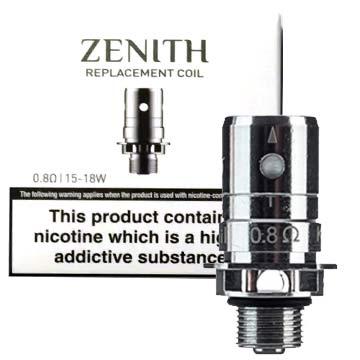Pack de 5 résistances Zenith Pro Z-coil 0.8 Ohm