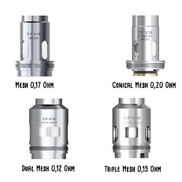 Résistances pour Smoktech TFV16
