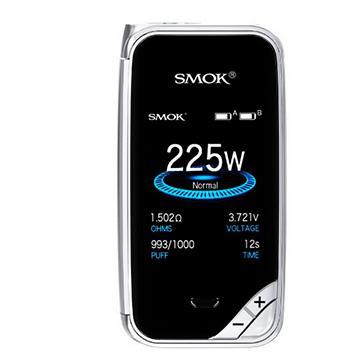Mod Smok X-Priv 225 coloris écran bleu