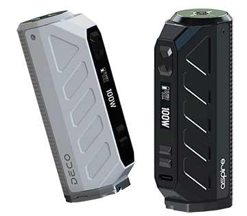 Connectique de l'Aspire Deco 100W 