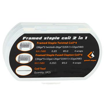Pack de 8 Coils Framed Staple 5 Tours