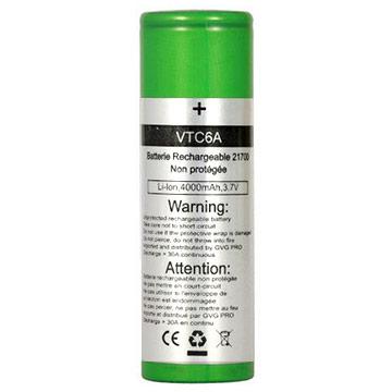 Accumulateur Sony VTC6-A 21700 4000 mAh 30A
