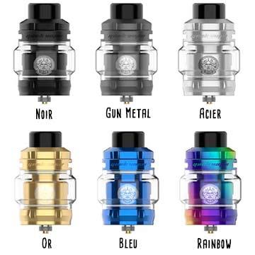 Coloris du Z Max SubOhm Tank