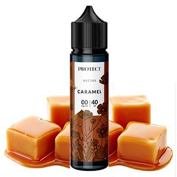 Protect Nectar Caramel : eliquide en 50% MPGV et 50% VG