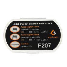 8 coils F207 N90 Fused Clapton Geekvape