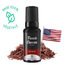 E-liquide French Cancan US Max goût tabac américain