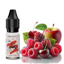 e-liquides Protect framboise cerise pomme sur base 100% végétale